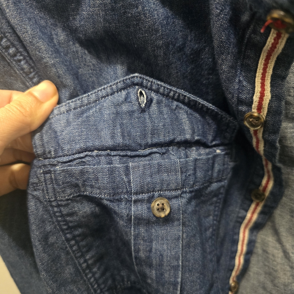 Banana Republic Heritage Collection Denim Shirt - XL - Tailored Slim Fit - Picture 4 of 12